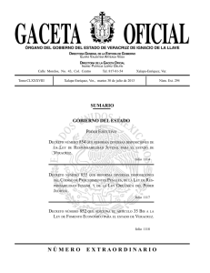 Gaceta Oficial - Poder Judicial del Estado de Veracruz