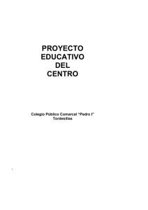 PROYECTO EDUCATIVO DEL CENTRO_Tordesillas
