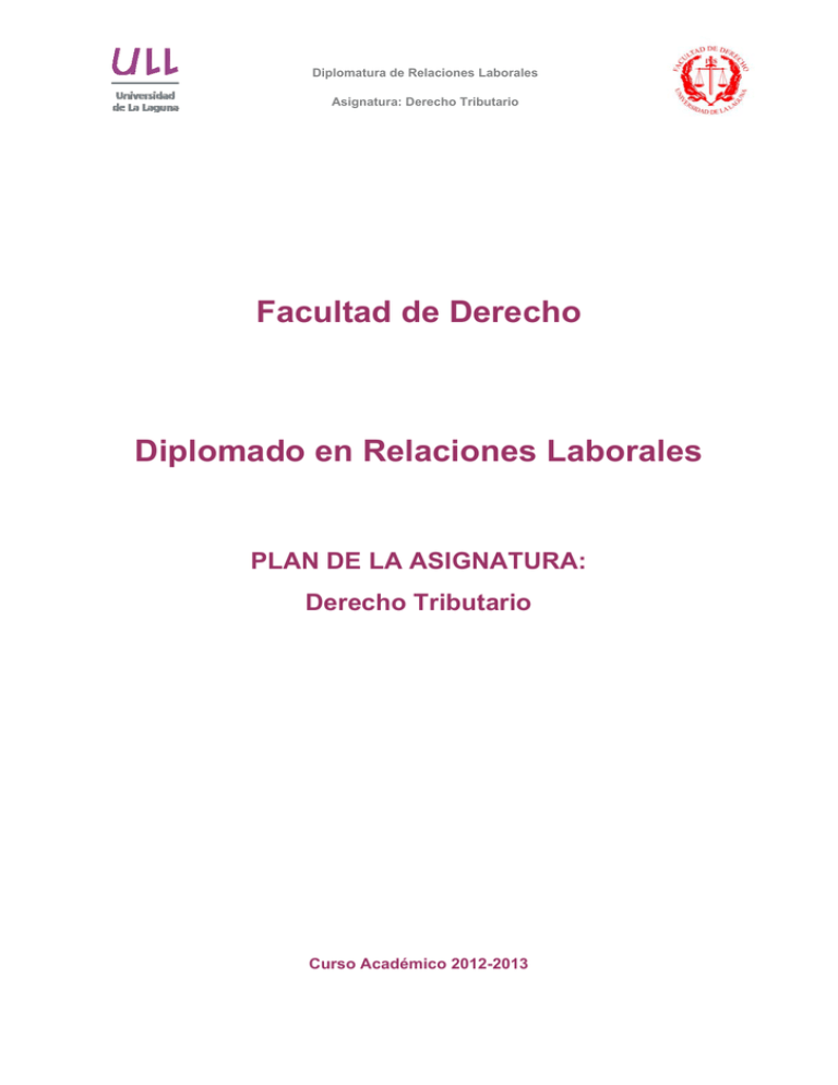 Derecho Tributario