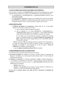 certificado de entidad para cooperativas, fundaciones y asociaciones