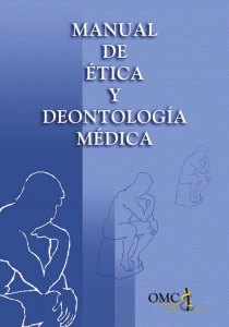 Manual de Etica - Médicos de Teruel