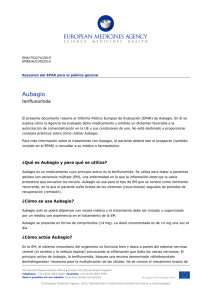 Aubagio, INN-teriflunomida - European Medicines Agency