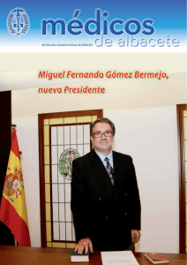 Descargar revista en PDF - Colegio Oficial De Médicos De Albacete