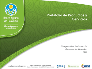 Presentación de PowerPoint - Banco Agrario de Colombia