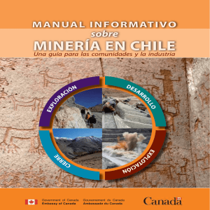 Mineria en Chile COLOR II.indd