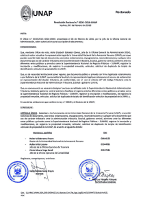Rectorado - Universidad Nacional de la Amazonía Peruana
