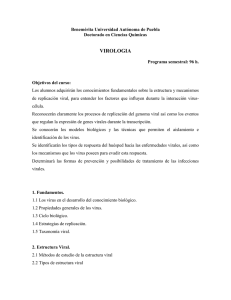 Virología - Benemérita Universidad Autónoma de Puebla