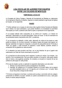 Normativa Ajedrez 2015-1682 KB 2 páginas