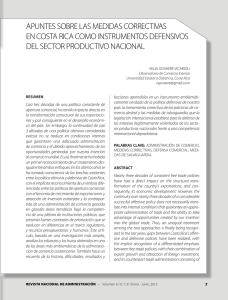 apuntes sobre las medidas correctivas en costa rica como