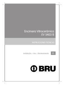 Encimera Vitrocerámica EV 5403 B