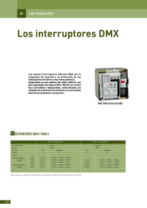 Los interruptores DMX