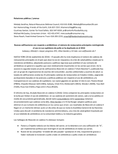 NRDC: Chain Reation II Press Release, Spanish