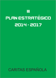 III Plan Estrategico Caritas Española 2014-2017