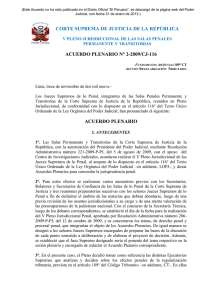 acuerdo plenario n° 3-2009/cj-116