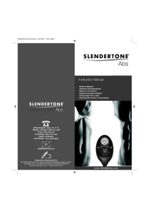 Descargar el manual de Slendertone Abs