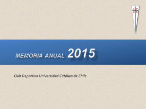 memoria anual 2015