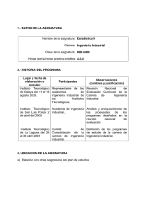 estadistica II - Instituto Tecnológico de Colima