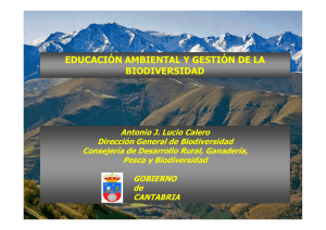 educación ambiental y gestión de la biodiversidad