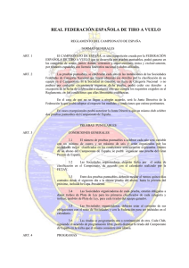 Reglamento Campeonato de España 2015