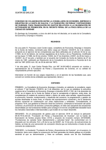 convenio de colaboración financeira entre o instituto galego de