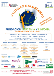Dossier Informativo - Fundación Leucemia y Linfoma