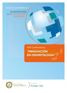 VIII Conferencia: “InnovacIón en oDonToLogía” - Login