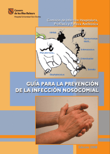 Guia para la prevencion de la infeccion nosocomial
