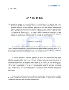 Ley Núm. 23-2013