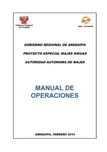Manual de Operaciones 2014 - Bienvenido a la Autoridad