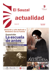 Revista Digital marzo 2014 Ayuntamiento de El Sauzal