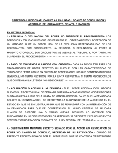 Criterios comunes Guanajuato, Celaya e Irapuato.