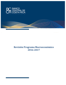 Revisión Programa Macroeconómico 2016-2017