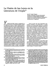 La Visión de las Leyes en la Literatura de Utopía(*)