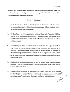 ACU-12-16 Acuerdo del Consejo General del Instituto Electoral del
