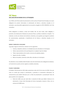 IVC | International Venture Consultants Ley 7/2012, de 29 de