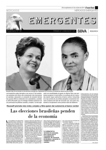 Las elecciones brasileñas penden de la economía
