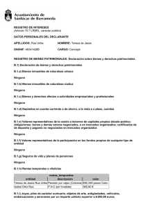 REGISTRO DE INTERESES (Articulo 75.7 LRBRL. carácter publico