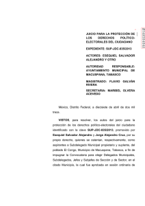 SUP-JDC-835/2013 - Tribunal Electoral del Poder Judicial de la