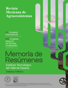 Revista Mexicana de Agroecosistemas