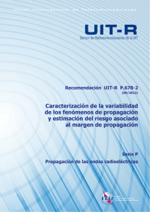 Recomendación UIT-R P.678-2