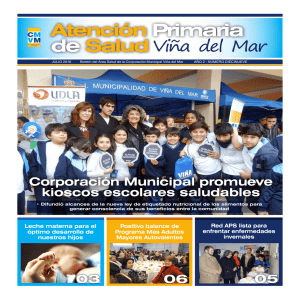 Boletín Informativo - CMVM - Corporación Municipal Viña del Mar