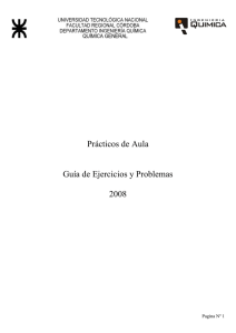 Prácticos de Aula Guía de Ejercicios y Problemas 2008