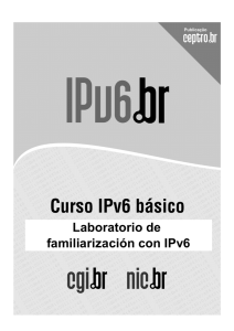Laboratorio de familiarización con IPv6