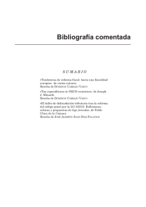 bibliografia comentada - Consejo General de Economistas