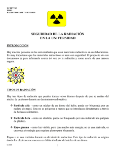 radiation safety information for spanish speaking workers at uci
