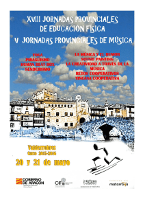 Untitled - Jornadas de educación Física y Música Teruel