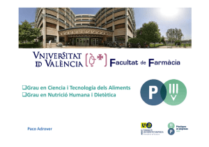 Presentació ADEIT - Universitat de València