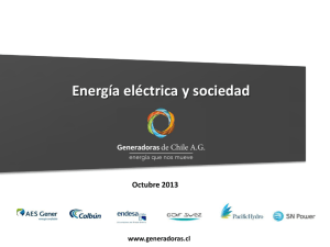 Energía eléctrica y sociedad - CEDS. Centro de Energía y