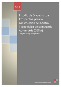 Estudio de Diagnóstico y Prospectiva para la construcción
