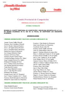 Comité Provincial de Competición